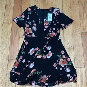 Floral mini dress